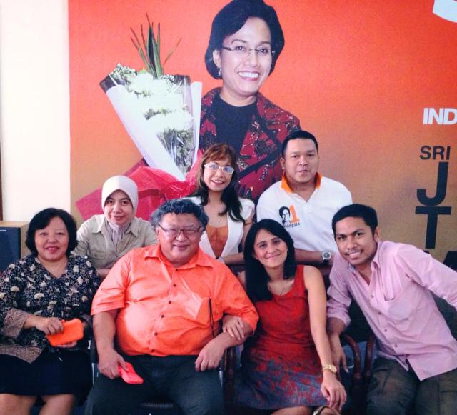Mereka generasi yang sangat menginginkan perubahan di Indonesia bersama Sri Mulyani Indrawati